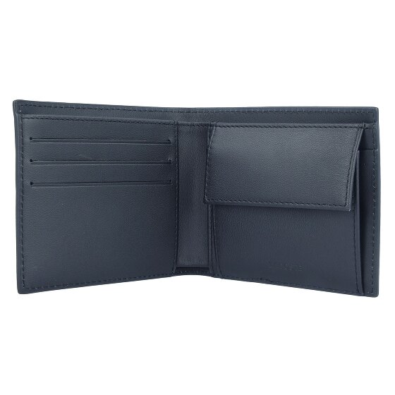 Lacoste Portafoglio Billfold Coin Box in pelle 11,5 cm