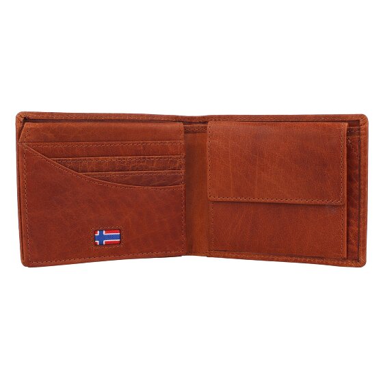Greenburry House of Norway Portafoglio Protezione RFID Pelle 12 cm