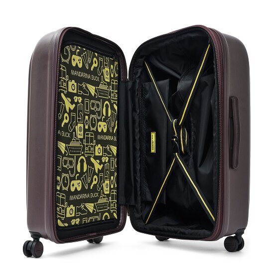 Mandarina Duck Logoduck Carrello a 4 ruote 69 cm
