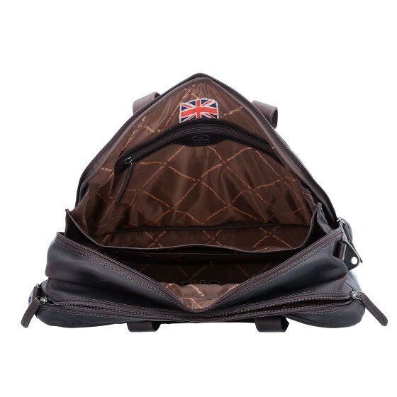 The Chesterfield Brand Wax Pull Up Valigetta Pelle 44 cm Scomparto per laptop