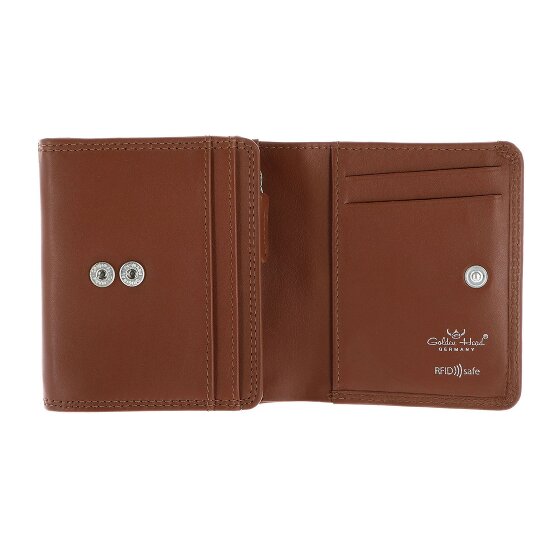 Golden Head Polo Portafoglio Protezione RFID Vera Pelle 10 cm