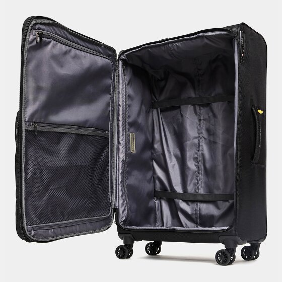 Mandarina Duck Zephyr 4 ruote Carrello L 78 cm con piega di espansione