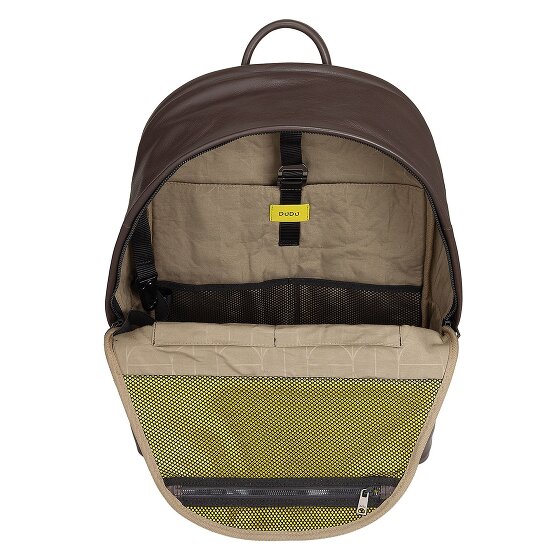 DuDu Casablanca Zaino da giorno Vera Pelle 40 cm Vano porta PC