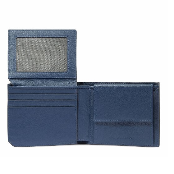 Piquadro Russel Portafoglio Protezione RFID Pelle 10.5 cm