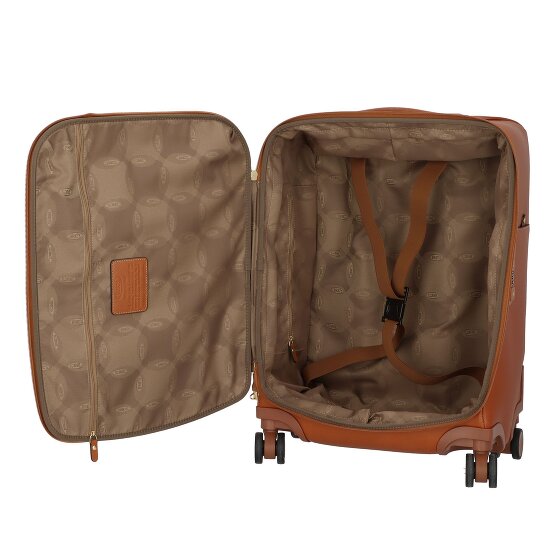 Bric's Life Pelle 4 ruote Carrello della cabina 55 cm