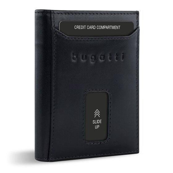 bugatti Secure Slim Portafoglio Protezione RFID Pelle 8 cm