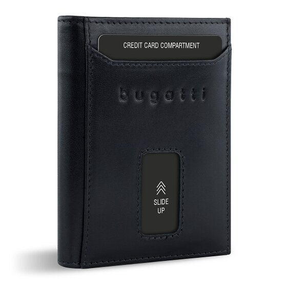 bugatti Secure Slim Portafoglio Protezione RFID Pelle 8 cm