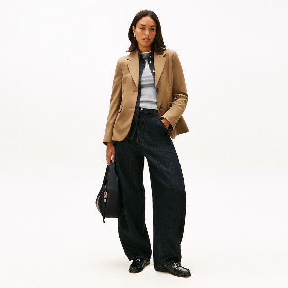 Tommy Hilfiger TH City Leather Borsa a tracolla Pelle 28 cm