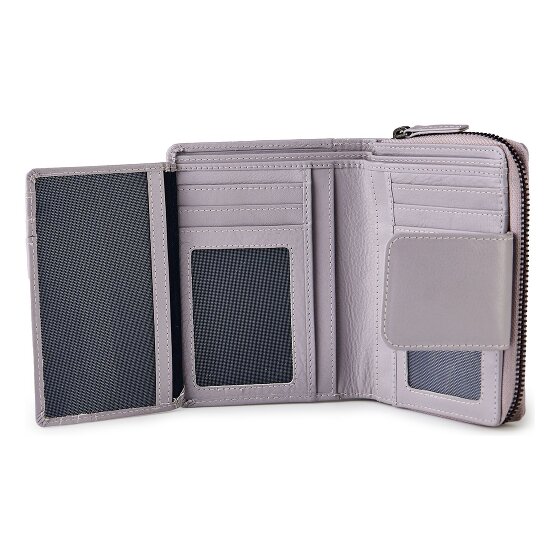 Jack Kinsky Livorno 511 Portafoglio Protezione RFID Pelle 9.5 cm