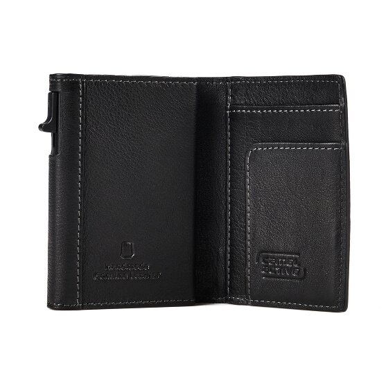 camel active Hill Portafoglio Protezione RFID Vera Pelle 7 cm