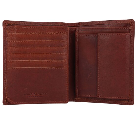 Jack Kinsky Risör Portafoglio Protezione RFID Pelle 11 cm Jack Kinsky Risör Portafoglio Protezione RFID Pelle 11 cm