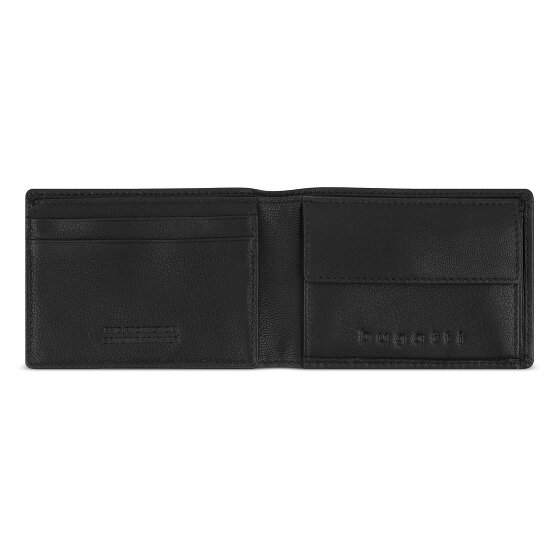 bugatti Black Magic Portafoglio Pelle 10 cm