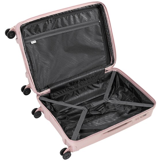 Epic Anthem 4 ruote Set di valigie 3 pezzi con piega di espansione