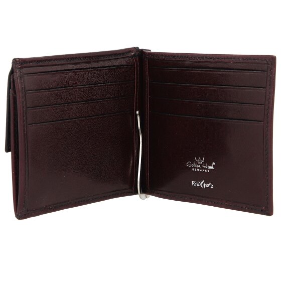Golden Head Portafoglio Colorado RFID in pelle 11 cm con fermasoldi