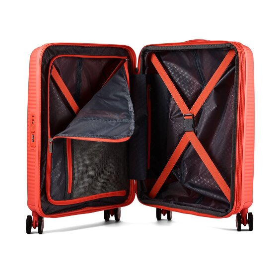 American Tourister Soundbox Carrello cabina a 4 ruote 55 cm