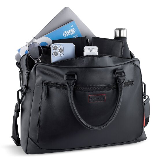 bugatti Clark Valigetta Pelle 40 cm bugatti Clark Valigetta Pelle 40 cm