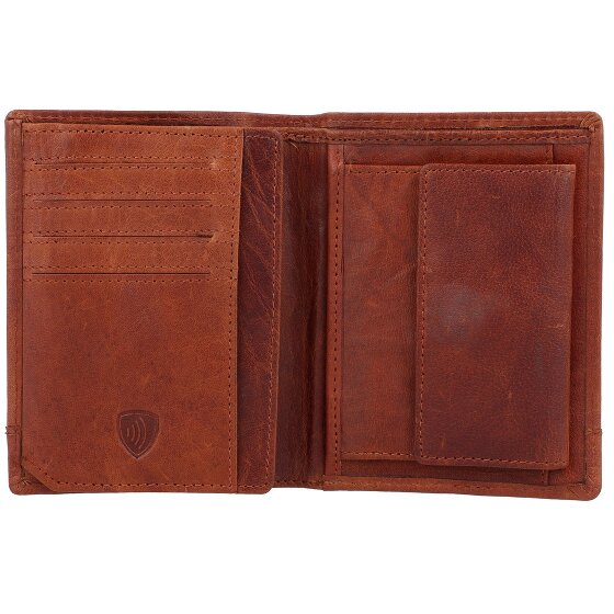 Spikes & Sparrow Portafoglio RFID in pelle 10 cm