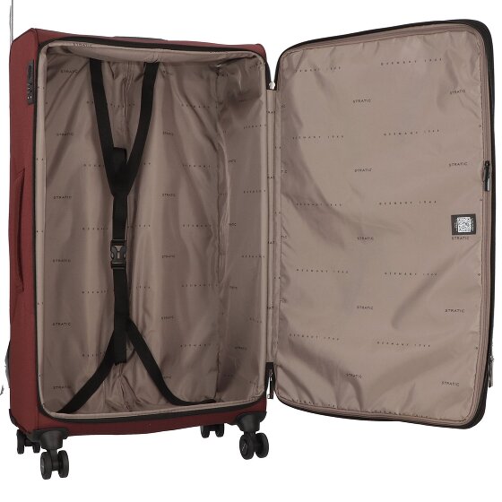 Stratic Trolley Bendigo Light Plus a 4 ruote 84 cm Scomparto per laptop