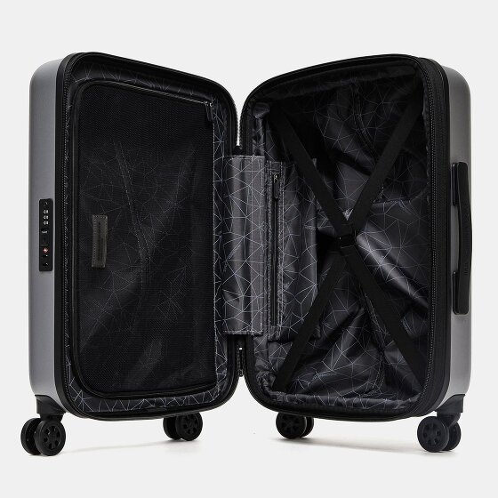 Mandarina Duck Tank Case 4 ruote Carrello della cabina S 55 cm con piega di espansione