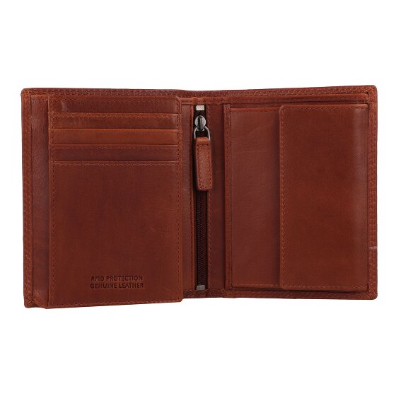 Greenburry Vintage Portafoglio Protezione RFID Pelle 10.5 cm