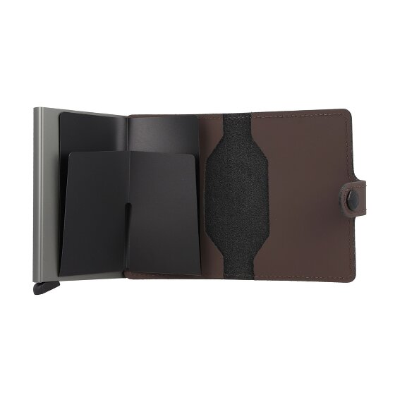 Secrid Miniwallet Custodia per carta di credito Protezione RFID Pelle 6.5 cm