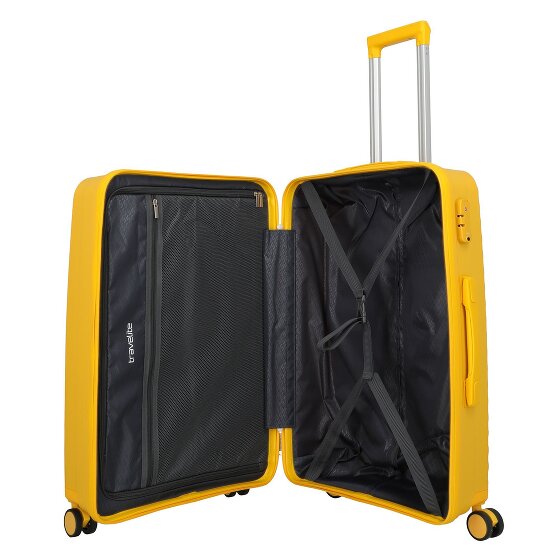 Travelite Pacific 4 ruote Set di valigie 3 pezzi
