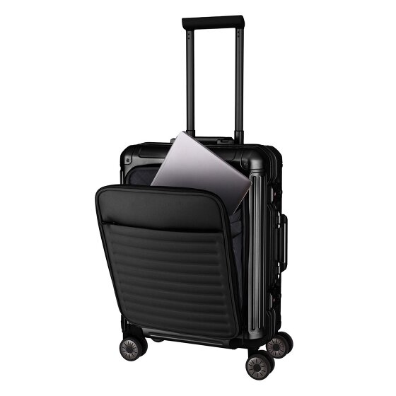 Travelite Next 4 ruote Carrello della cabina 55 cm Scomparto per laptop