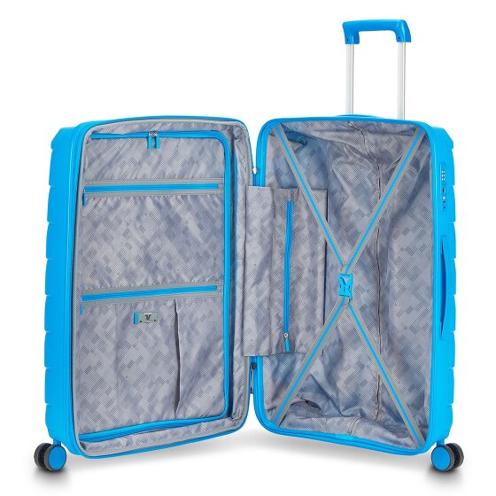 Roncato Skyline 2.0 4 ruote Set di valigie 3 pezzi con piega di espansione