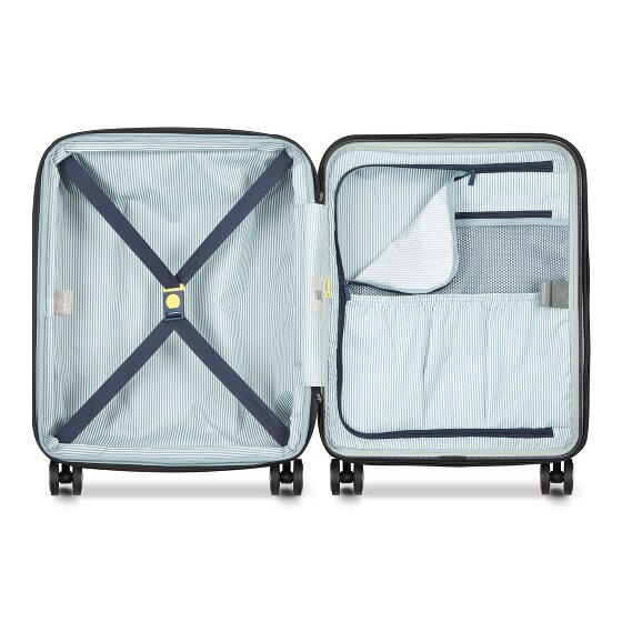 Delsey Paris Longitude 4 ruote Carrello della cabina 55 cm con piega di espansione