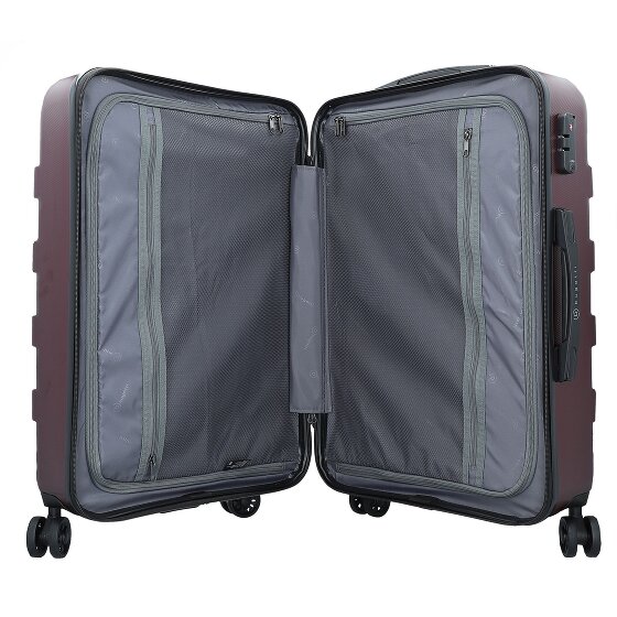bugatti Galatea 4 Roll Suitcase Set 3pcs. bugatti Galatea 4 Roll Suitcase Set 3pcs.