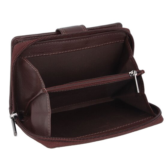 mano Donna Giulia Portafoglio Vera Pelle 13 cm