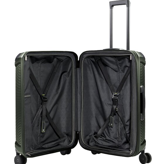 Travelite Millennium 4 ruote Carrello 67 cm con piega di espansione