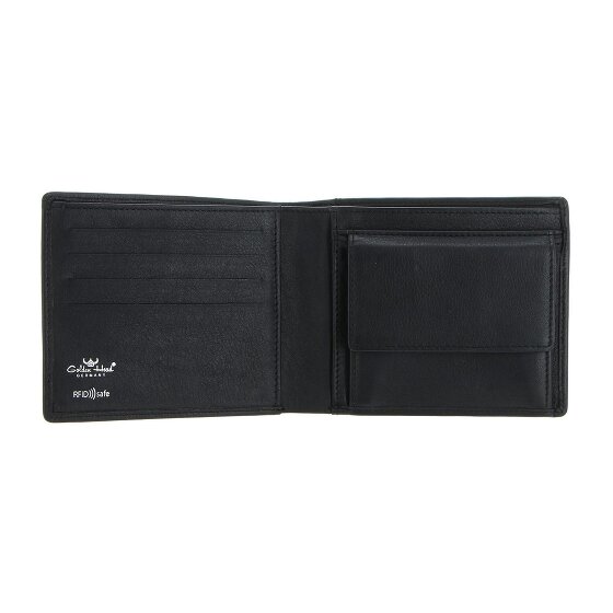 Golden Head Dublin Portafoglio Protezione RFID Vera Pelle 10 cm