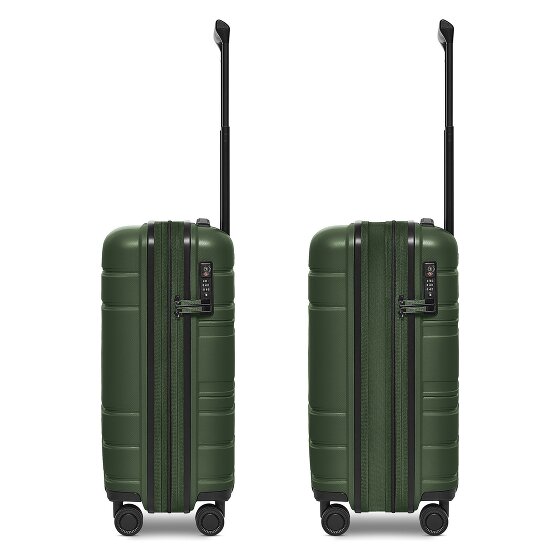 Redolz Essentials 11 4 ruote Trolley cabina 55 cm espandibile
