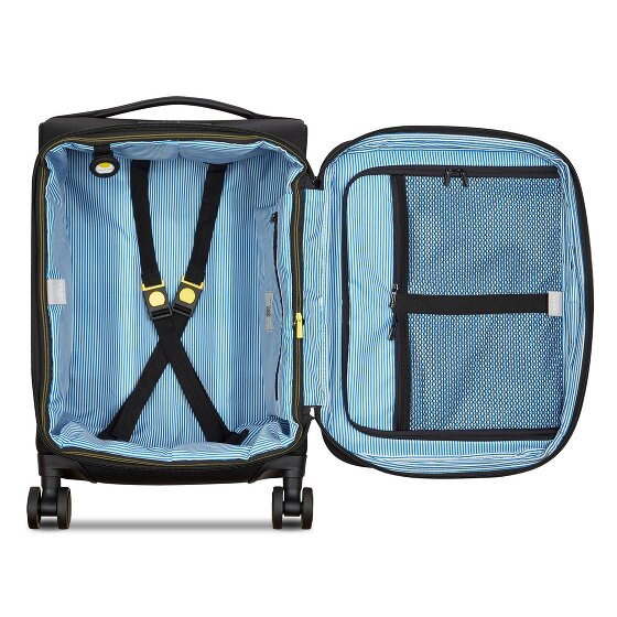 Delsey Paris Montmartre 3 4 ruote Carrello della cabina 55 cm con piega di espansione