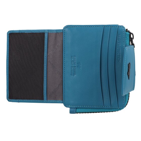 Braun Büffel Capri Custodia per carta di credito Protezione RFID Pelle 11 cm