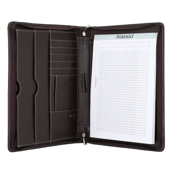 Alassio Astuccio da scrittura Monaco in pelle 34 cm