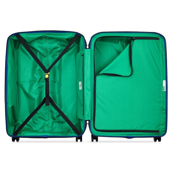Delsey Paris x United Colors of Benetton Trolley a 4 ruote 76 cm