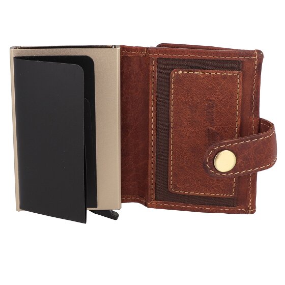 Greenburry Vintage Portafoglio Protezione RFID Pelle 10 cm