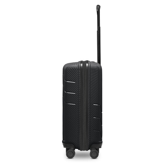 Redolz Essentials 17 Trolley da cabina a 4 ruote 55 cm con tasca morbida per laptop