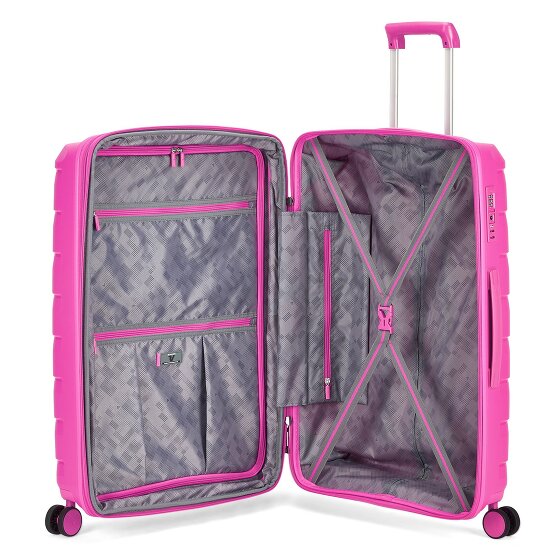 Roncato Skyline 2.0 4 ruote Set di valigie 3 pezzi con piega di espansione