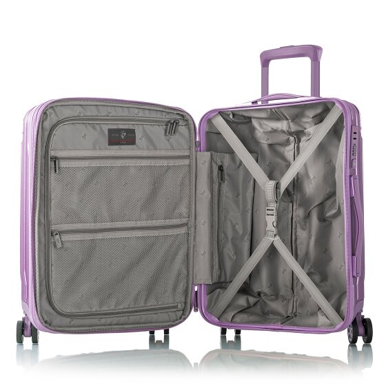 Heys Xtrak 4 ruote Carrello della cabina S 55 cm con piega di espansione