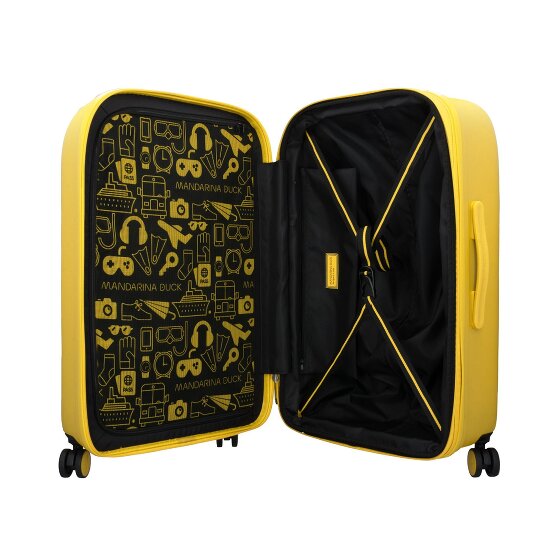 Mandarina Duck Logoduck Carrello a 4 ruote 69 cm