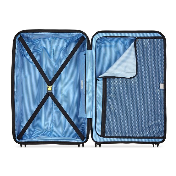 Delsey Paris Lutece Se 4 ruote Carrello 79 cm con piega di espansione