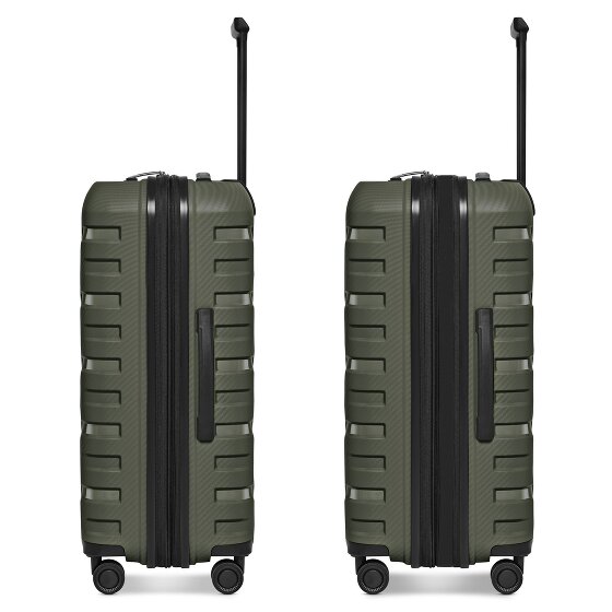 Smartbox Edition 01 4 ruote Set di valigie 3 pezzi con piega di espansione