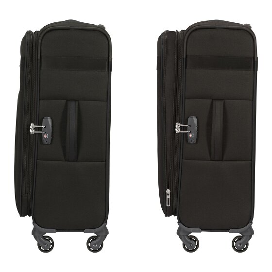 Samsonite Citybeat 4 ruote Carrello 66 cm con piega di espansione