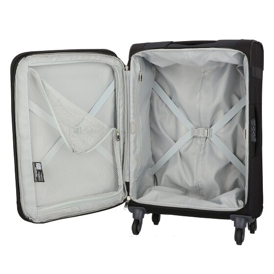 Samsonite Citybeat 4 ruote Carrello 66 cm con piega di espansione