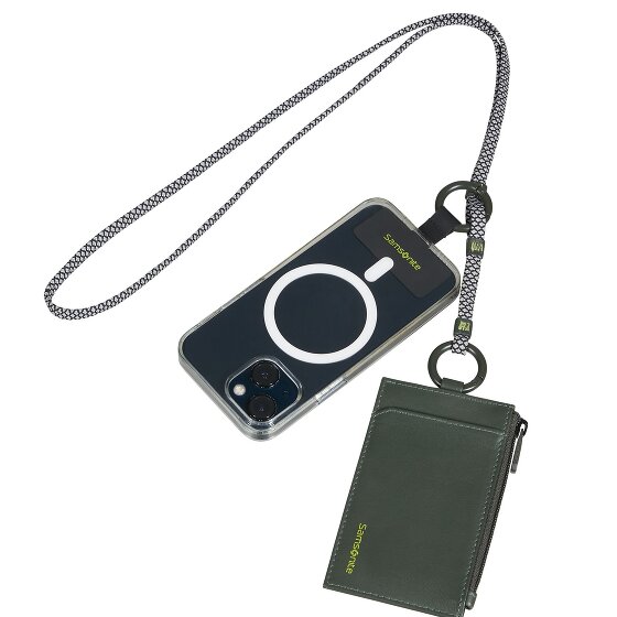 Samsonite Prismix Custodia per carta di credito Protezione RFID Vera Pelle 6.5 cm