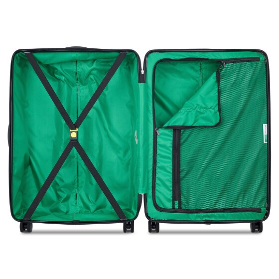 Delsey Paris x Set di valigie a 4 ruote United Colors of Benetton Now Hardside 3 pezzi con piega elastica