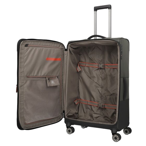 Travelite Crosslite 5.0 4 ruote Carrello L 77 cm con piega di espansione